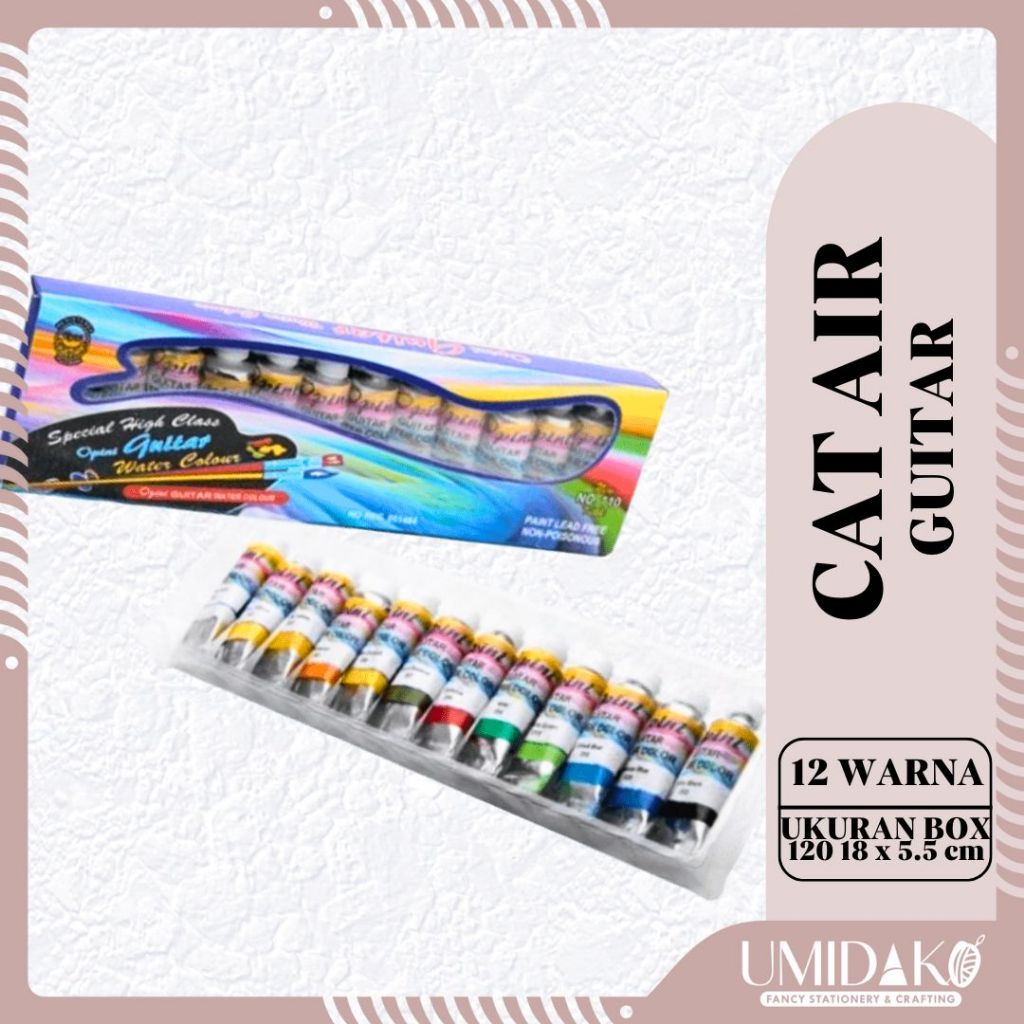 

[UMIDAKO] WATER COLOR GUITAR NO 110 & 120