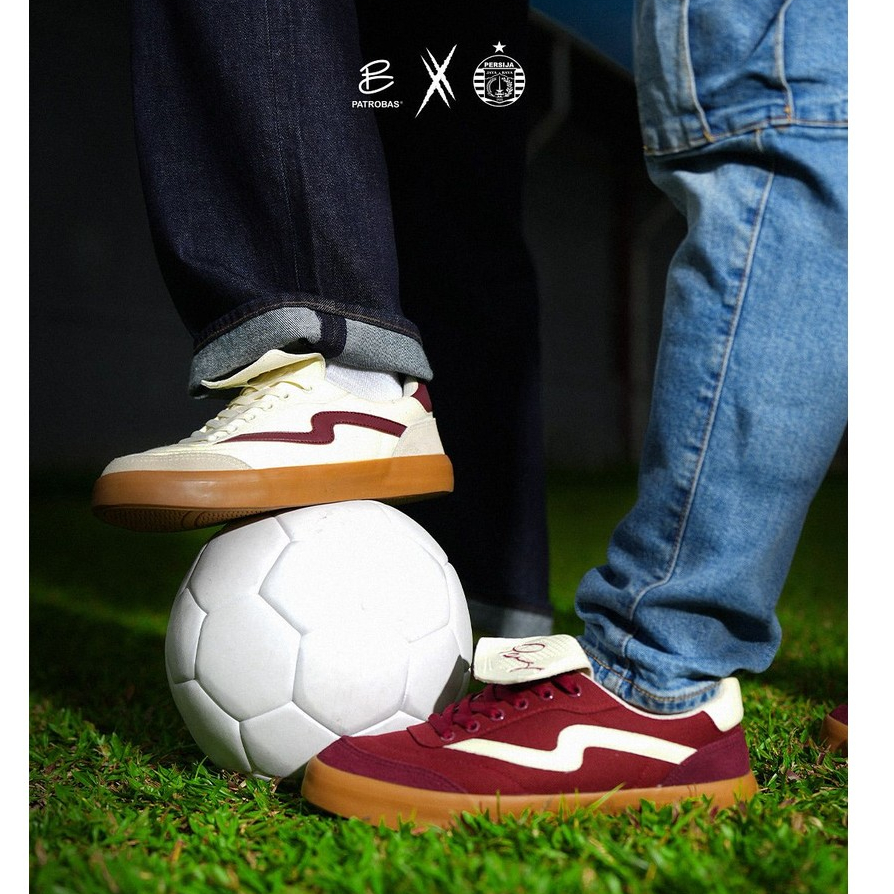 ( LIMITED ) Patrobas X Persija Ultras Red & White Original Made In Indonesia