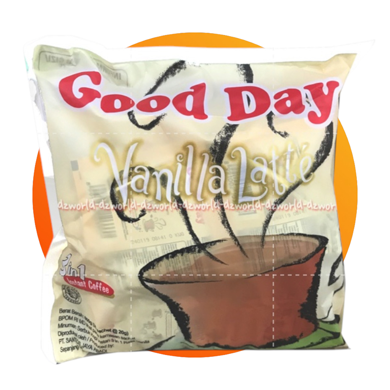 

Good Day Vanilla Latte Isi 30sachet Kopi Instan Goodday Vanillalatte Kopi Instan 3in1 Goodday Coffee Cofee Vanila Late Coffe Goday Gooday 30 pcs