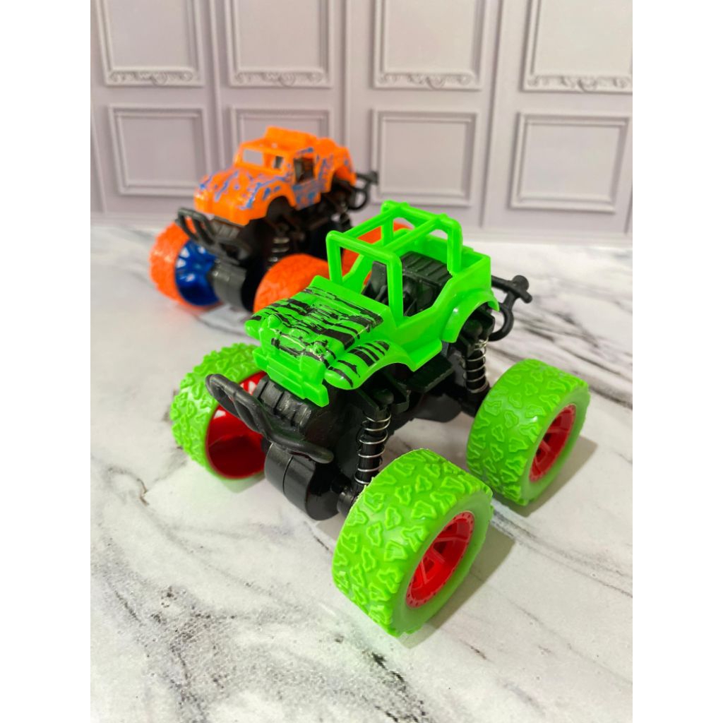 Mainan Anak Mobil Monster Jungkir Balik