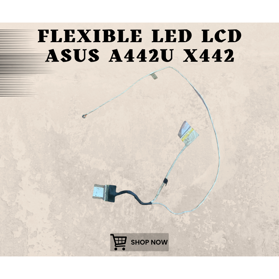 FLEXIBLE LED LCD LVDS LAPTOP ASUS A442U X442 SECOND NORMAL