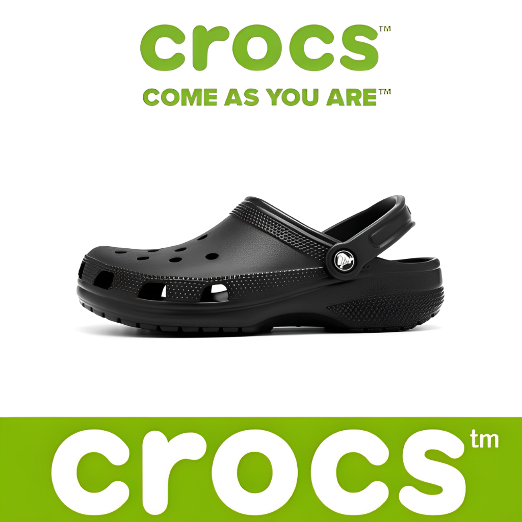 【COD✅】CROCS 100% ORIGINAL - SANDAL CROCS BLACK CLASSIC ORIGINAL - CROCS UNISEX - SENDAL CLOG - SANDA