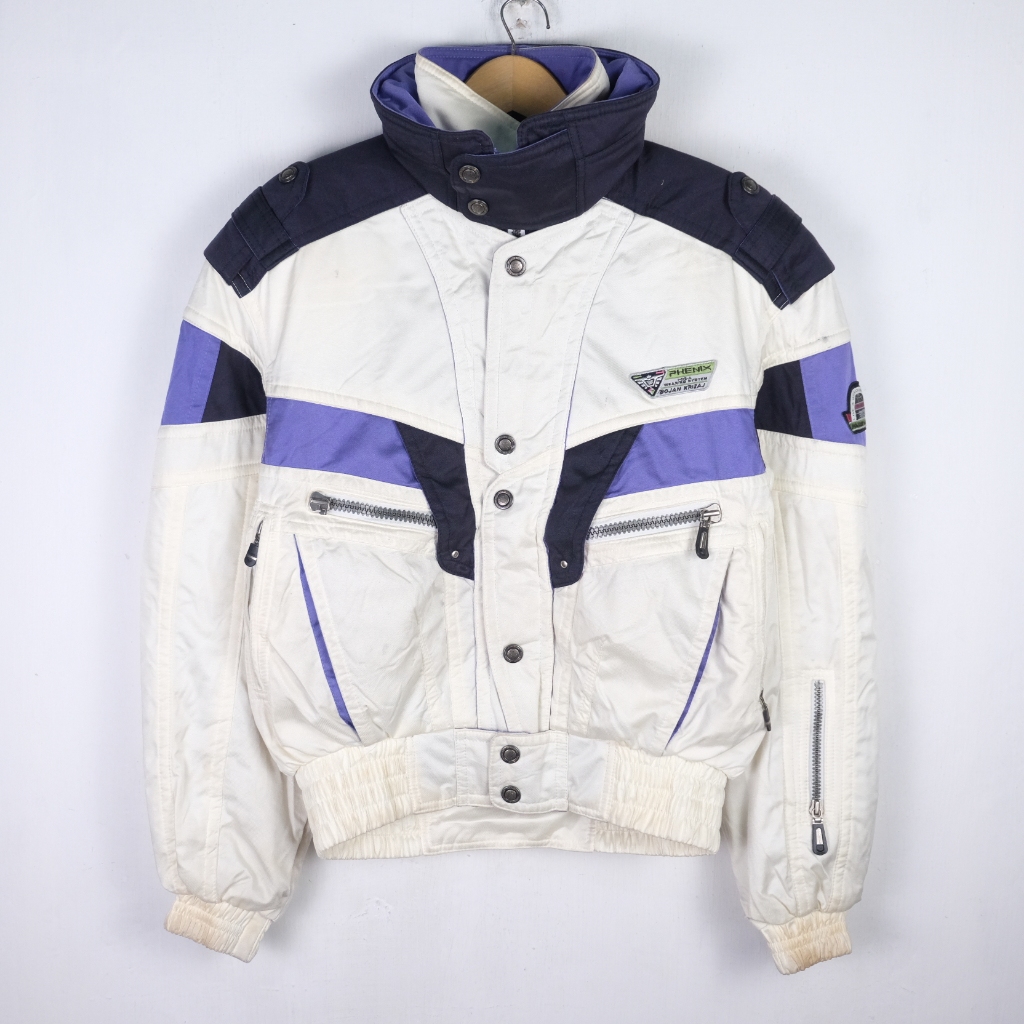 VINTAGE PHENIX COLORBOCK SNOWBOARD SKI TEAM RACING OUTDOOR JACKET JK49 SIZE L ORIGINAL PRELOVED