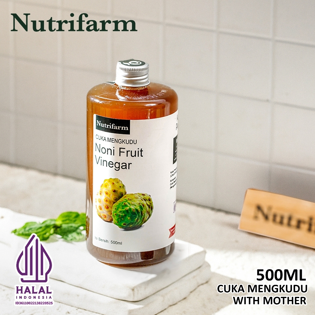 

Nutrifarm Cuka Mengkudu Noni Fruit Vinegar 500 ml