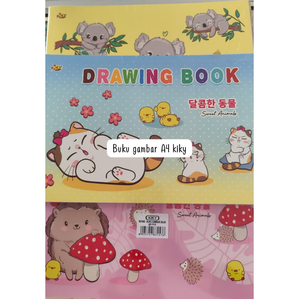 

Buku Gambar Kiky A4 (Pcs)