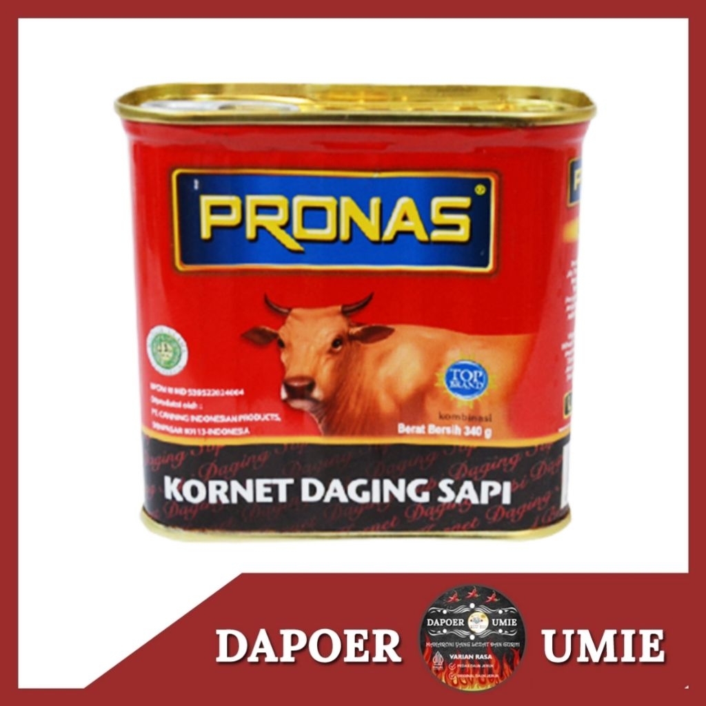 

PRONAS Kornet Daging Sapi 340 gram
