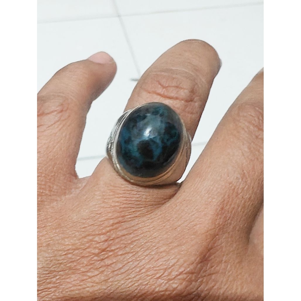 Akik Batu BACAN DOKO MAJIKO RING 9.
