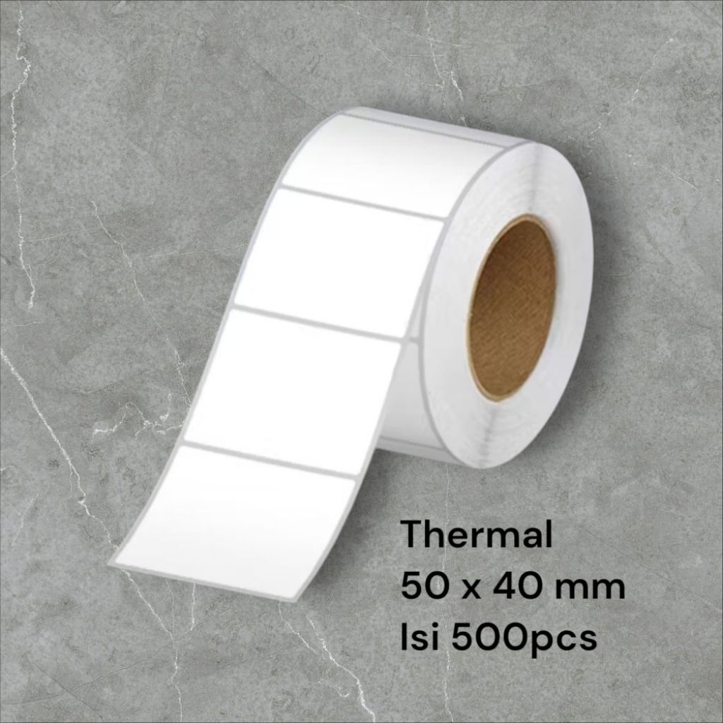 

Label Thermal Timbangan 50x40mm isi 500pcs/Stiker Thermal Timbangan 50mm x 40mm/Stiker Thermal 50x40mm