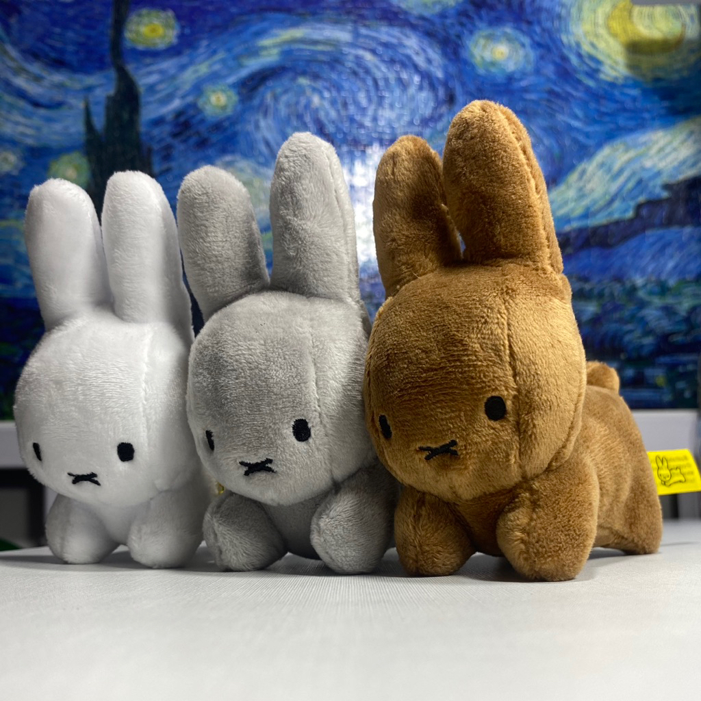Miffy Animal Plush Keychain Dick Bruna