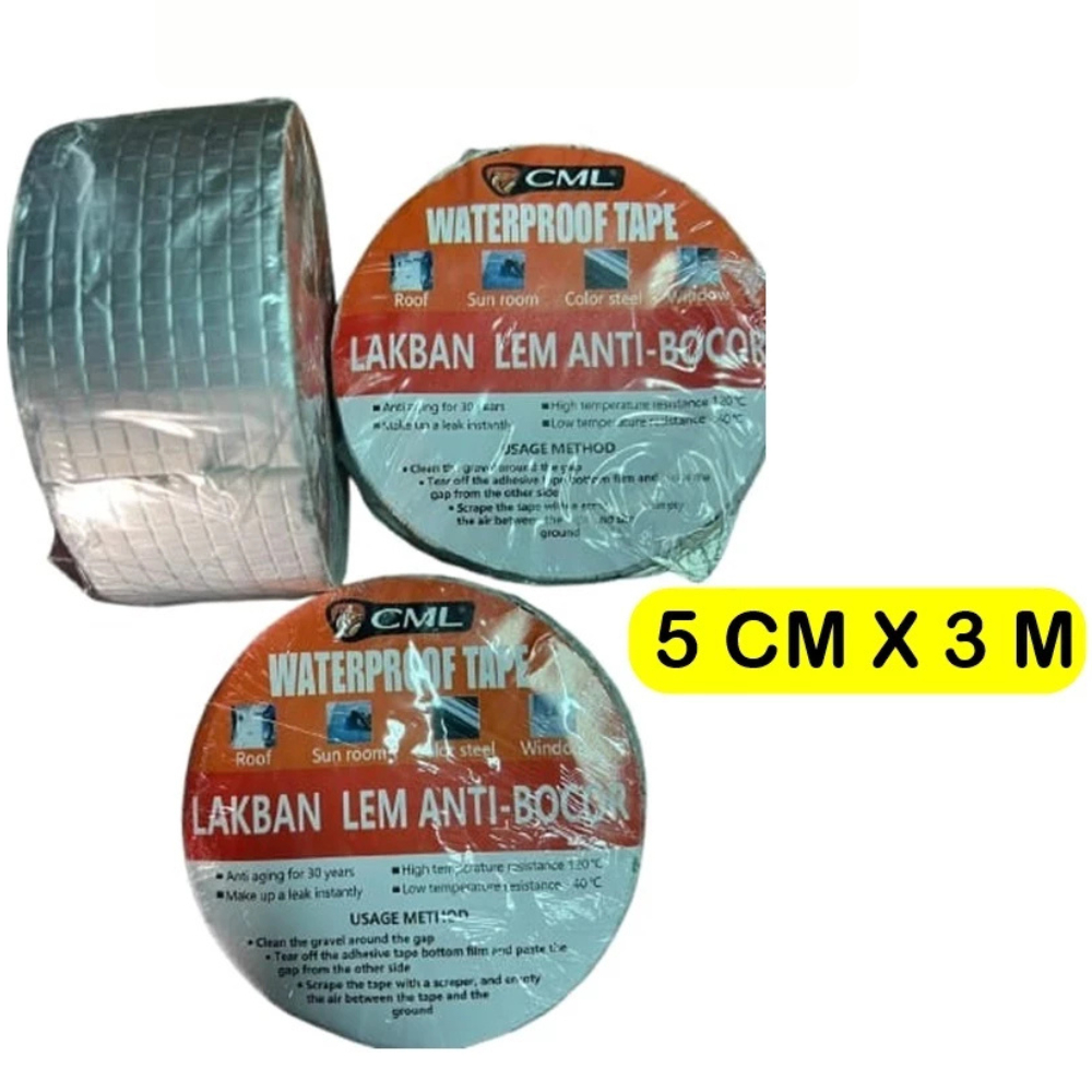CAMEL LAKBAN LEM ANTI BOCOR WATERPROOF TAPE " ALUMUNIUM FOIL TAPE 2INCH LAKBAN SERBAGUNA LEM SENG TA