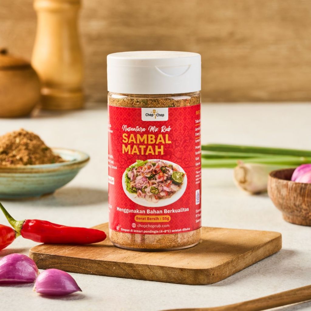 

Bumbu Chopchop Nusantara Mix Rub Sambal Matah 55gr