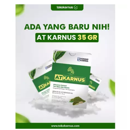 

At Karnus Alga Tea / Kemasan Baru 35 Gram