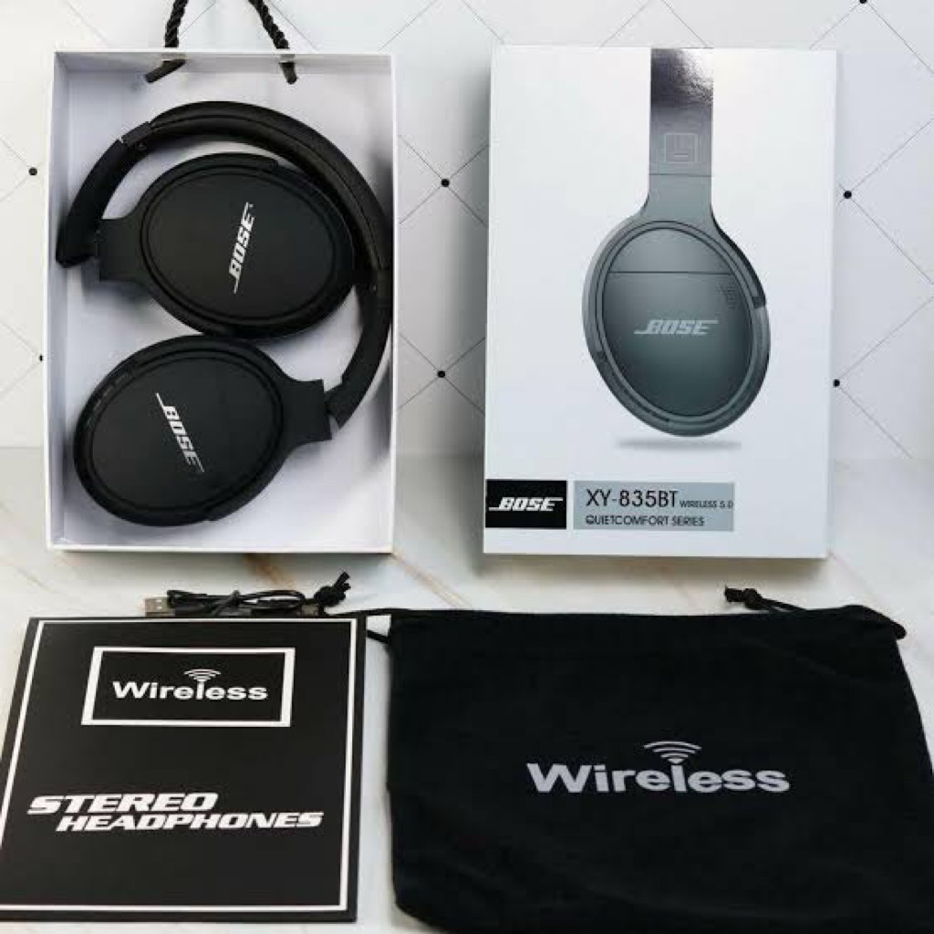 Wireless Headphone BOSE XY 835BT  HEADPHONE BLUETOOTH WIRELESS XY-835BT Bluetooth
