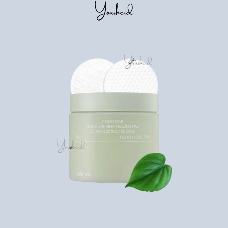 Celimax Ji Woo Gae Heartleaf BHA Peeling Pad Korea/ Skincare Toner Pad