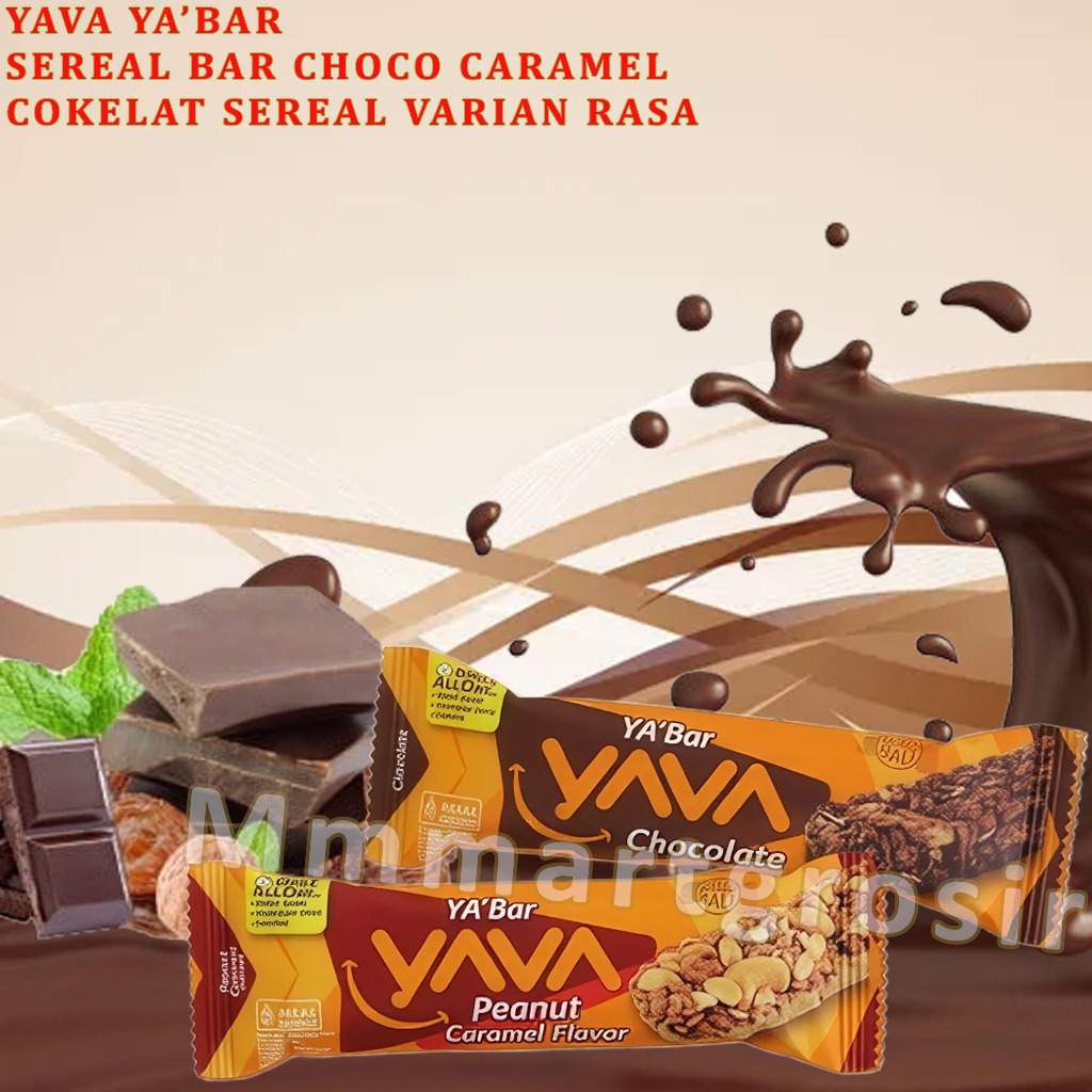 

Yava Ya'Bar / Sereal Bar Choco Caramel / Cokelat Sereal Varian Rasa / 28gr