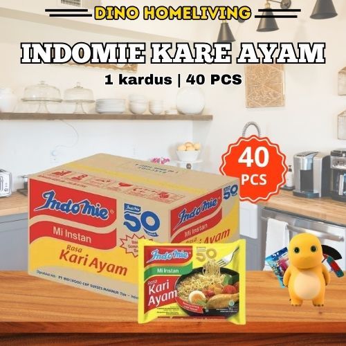 

Indomie Kari Ayam 1 Karton (40 Pcs) – Kuah Gurih Berbumbu, Harga Hemat!