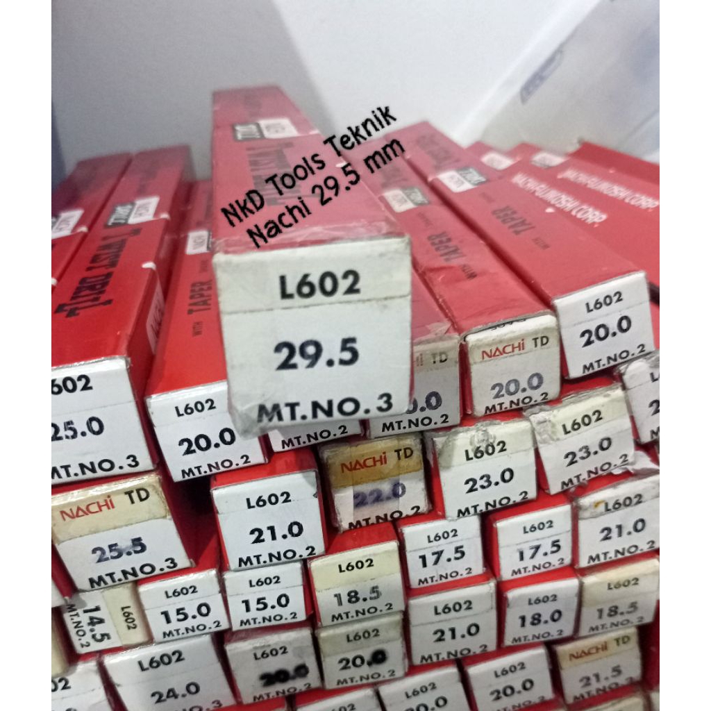 Mata Bor hss Nachi 29.5mm Tapper shank