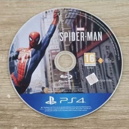 BD PS 4 Spiderman No cover