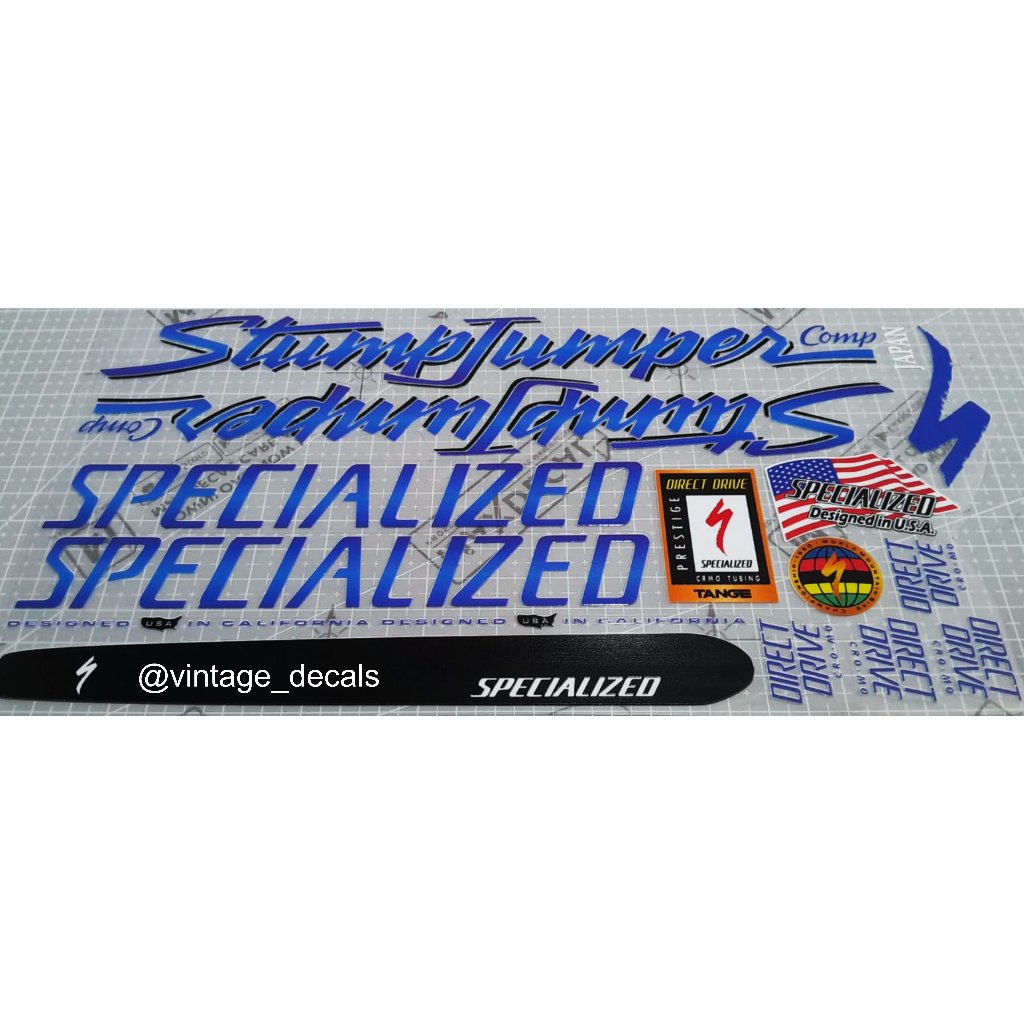 Specialized stumpjumper FS PRO M2 comp team epic ultimate sticker decals sepeda