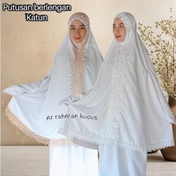 MUKENA POTONGAN BERLENGAN MUMTAZA RENDA GYPER