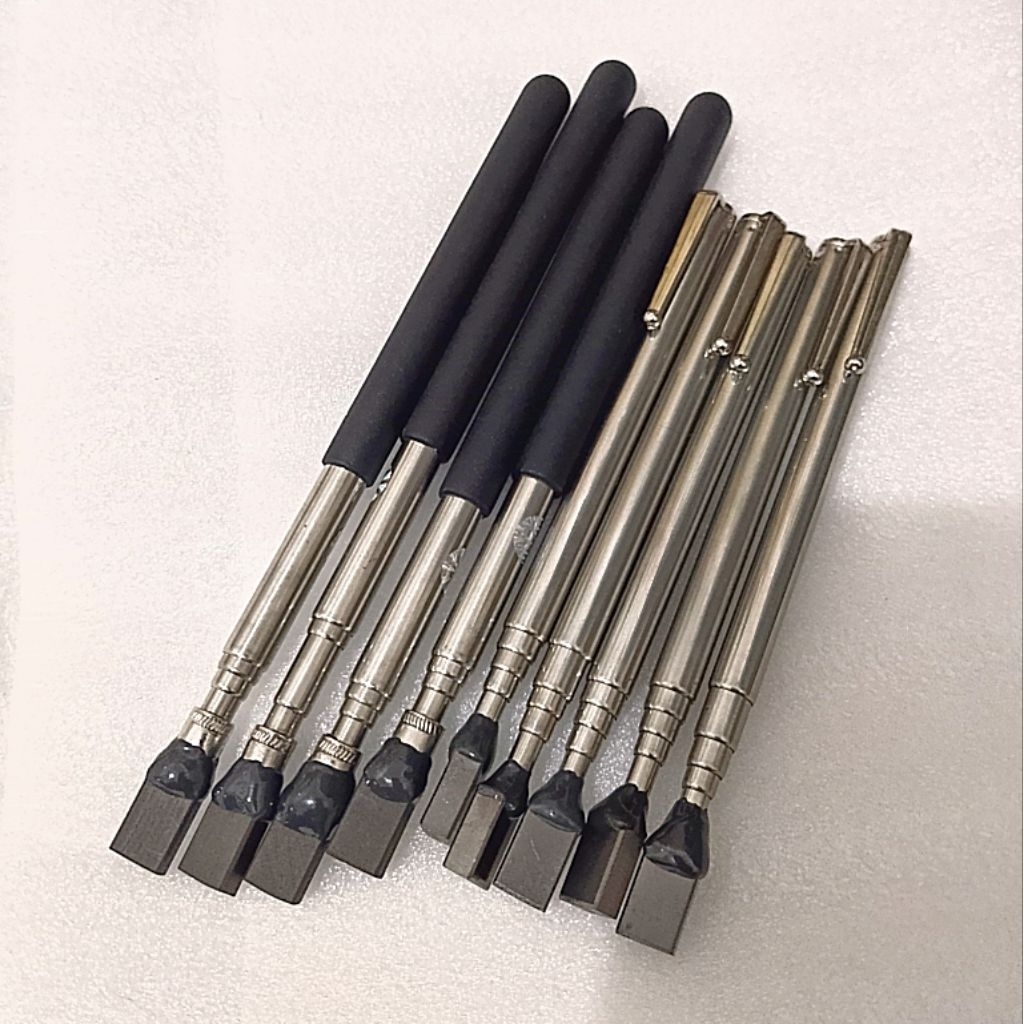 Pensil Cek Fisik Kendaraan, Pinsil untuk Gesek Kertas Stiker Nomor Rangka Mesin di Samsat (Lebar 1cm