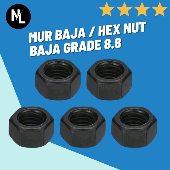 MUR BAJA M36 / MUR HEXAGON M36 / HEX NUT GRADE 8.8