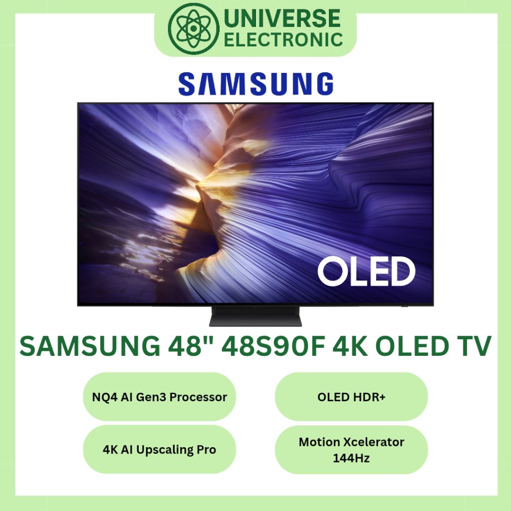 SAMSUNG 48S90F 4K OLED VISION AI SMART TV 48 Inch