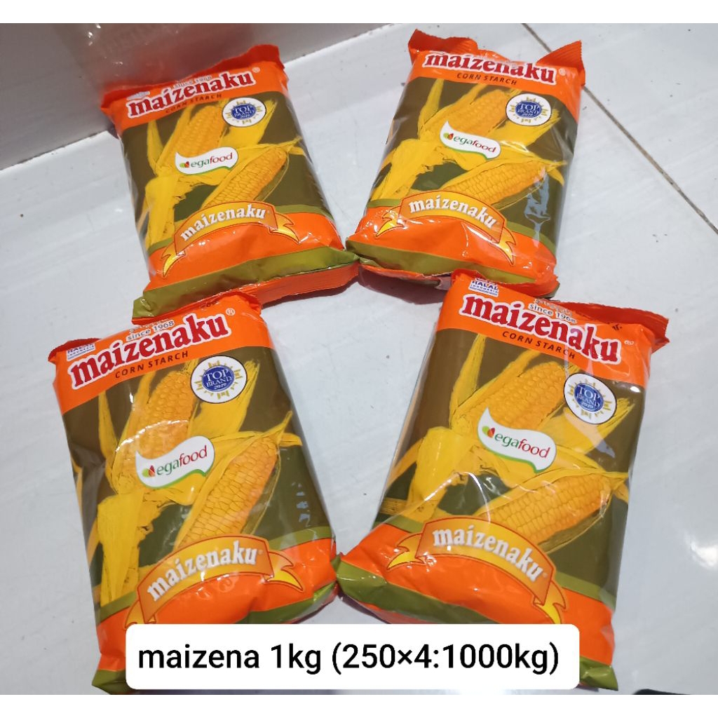 

Tepung Maizenaku Murah corn starch egafood flour (1000kg) premium quality pengental makanan bahan olahan kue kering