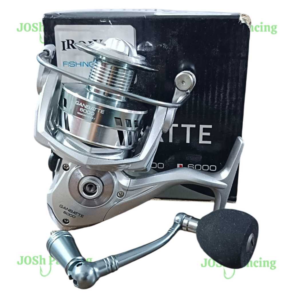 reel pancing iroly ganbatte 1000 4000 6000 HP Ganbate power handle