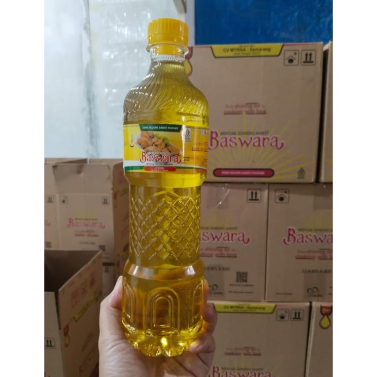 

MINYAK GORENG BASWARA 800 ML 1 KARTON ISI 12 BOTOL