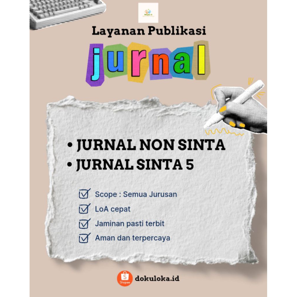 Layanan Publikasi Jurnal (Non Sinta & Sinta 5)