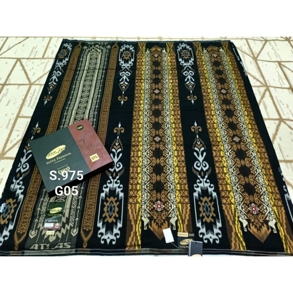 SARUNG ATLAS SUPER PREMIUM 975 GOLD SARUNG ATLAS SUPER PREMIUM ORIGINAL