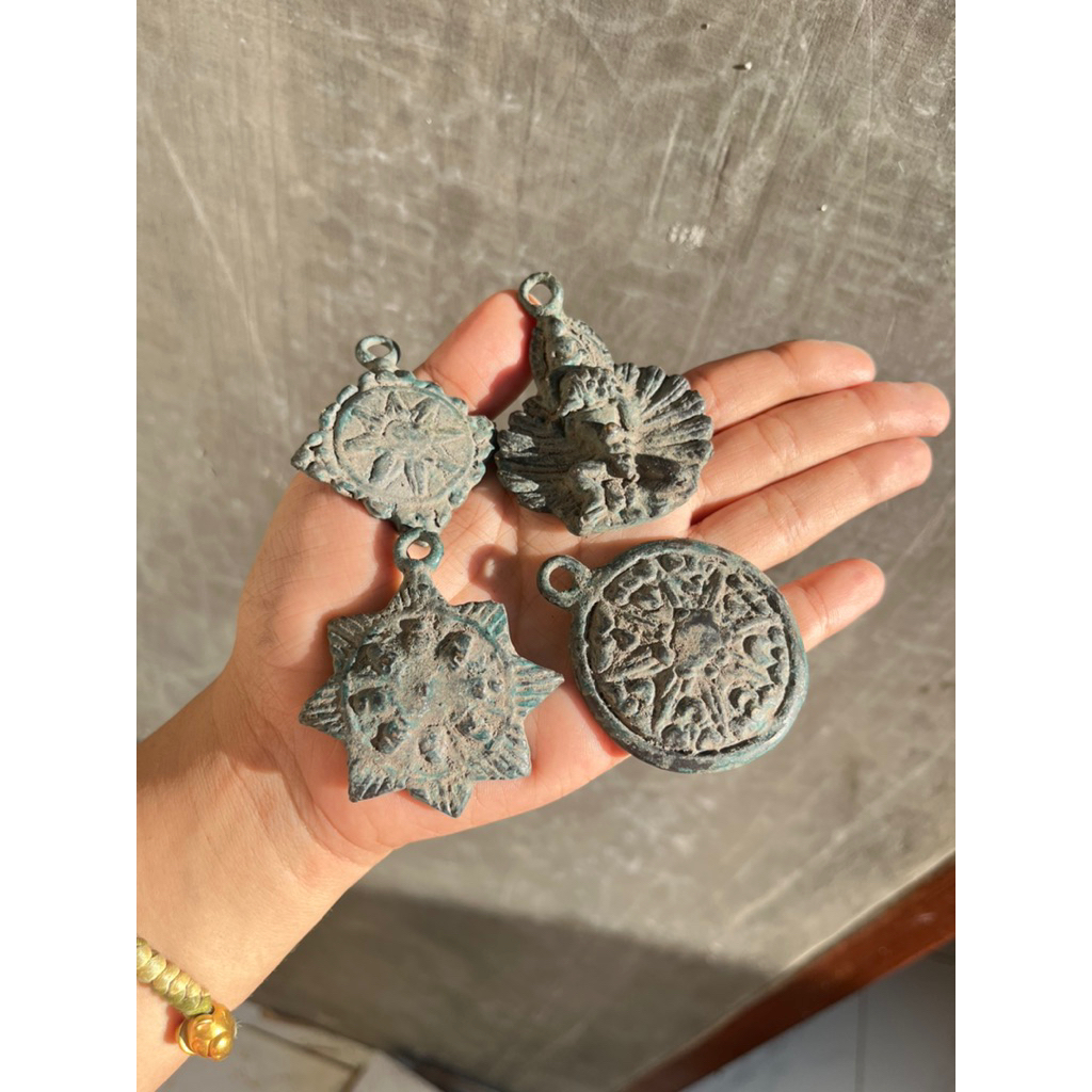 LIONTIN PERUNGGU MAJAPAHIT - LIONTIN BANDUL KALUNG FREE TALI KALUNG