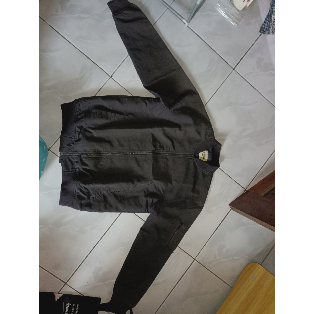 Jacket Erigo Bomber Kiev Dark Grey Unisex - Medium