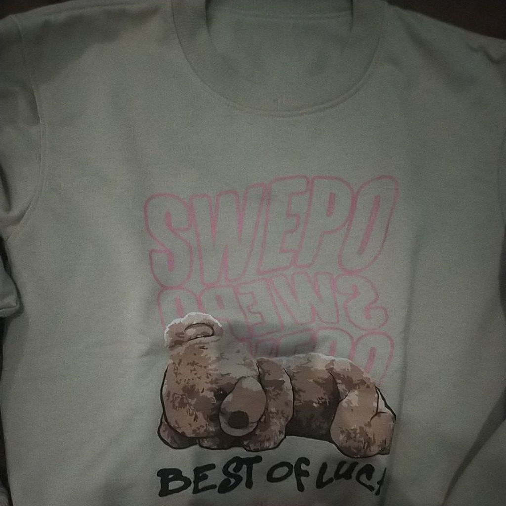 sweater teddy bear