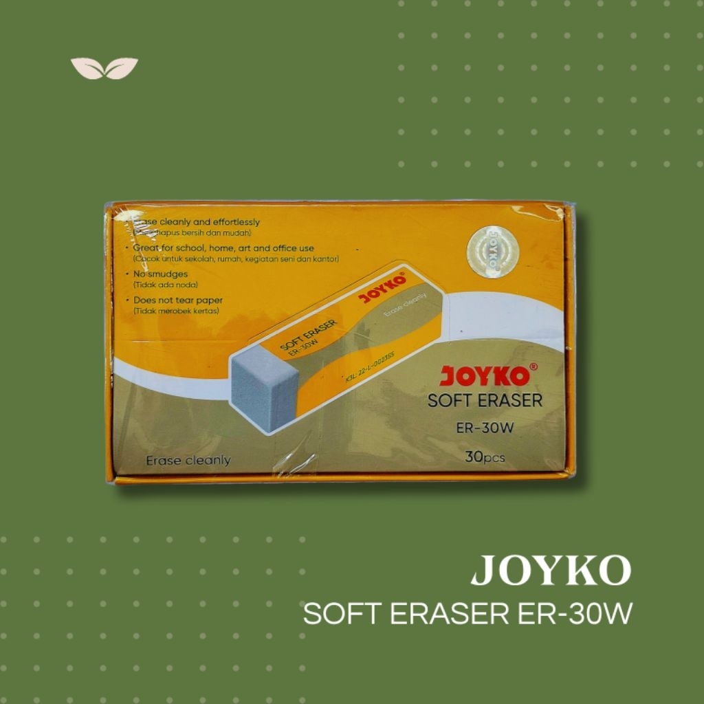 

PENGHAPUS || JOYKO SOFT ERASER ER-30W