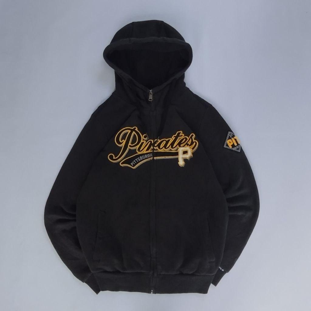 HOODIE ZIPPER MLB PIRATES