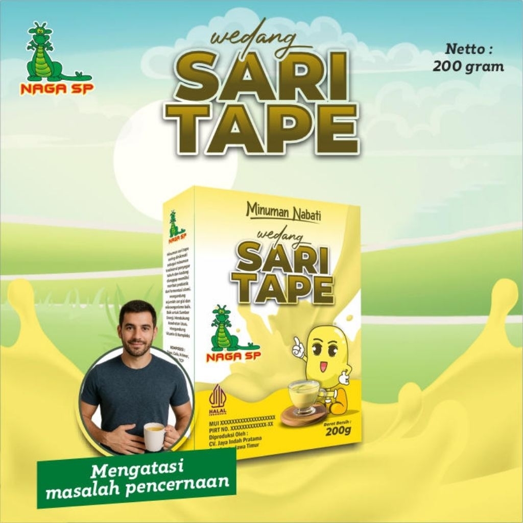 

Sari Tape BELI 2 DAPAT 3 Membantu Kesehatan Metabolisme