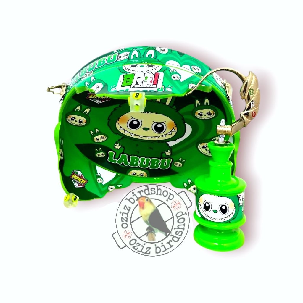 tebok PVC decal sangkar lovebird BRO