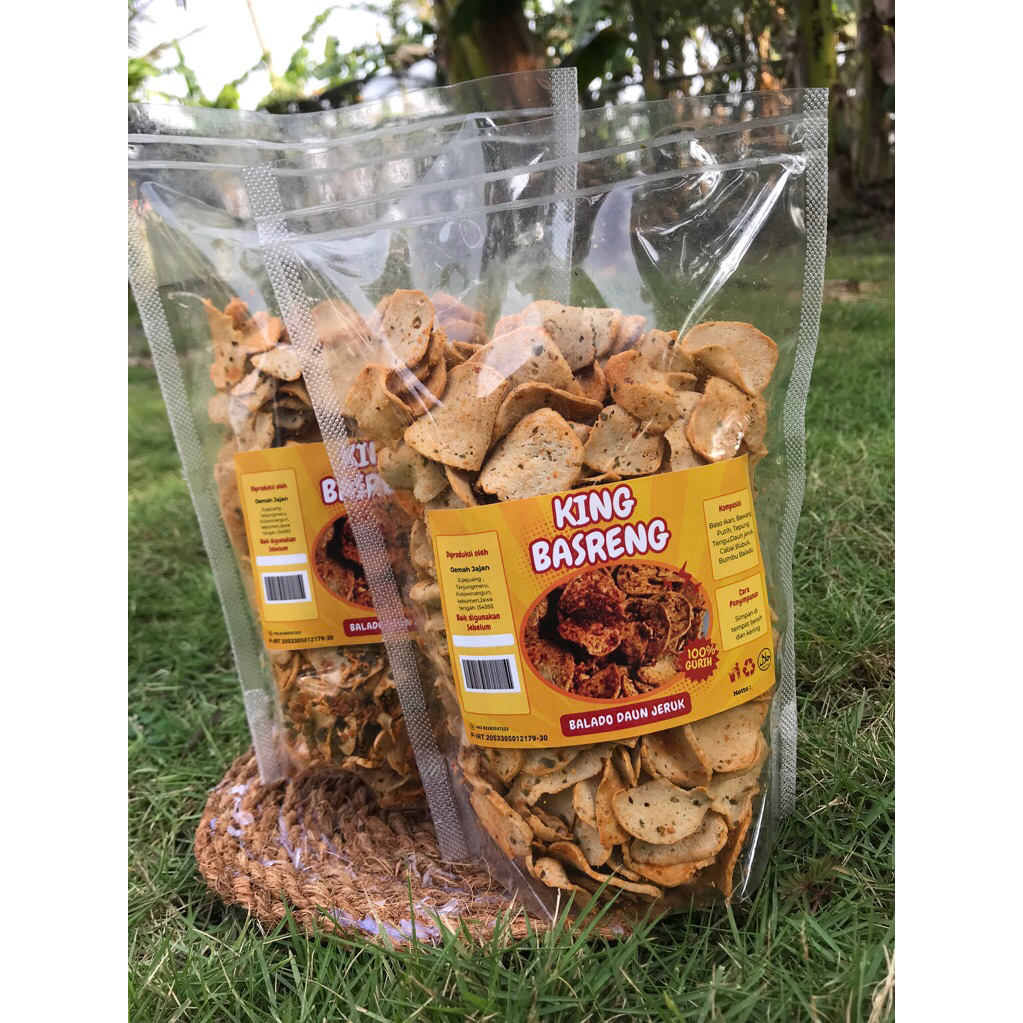 

Basreng Balado Daun jeruk 250gram