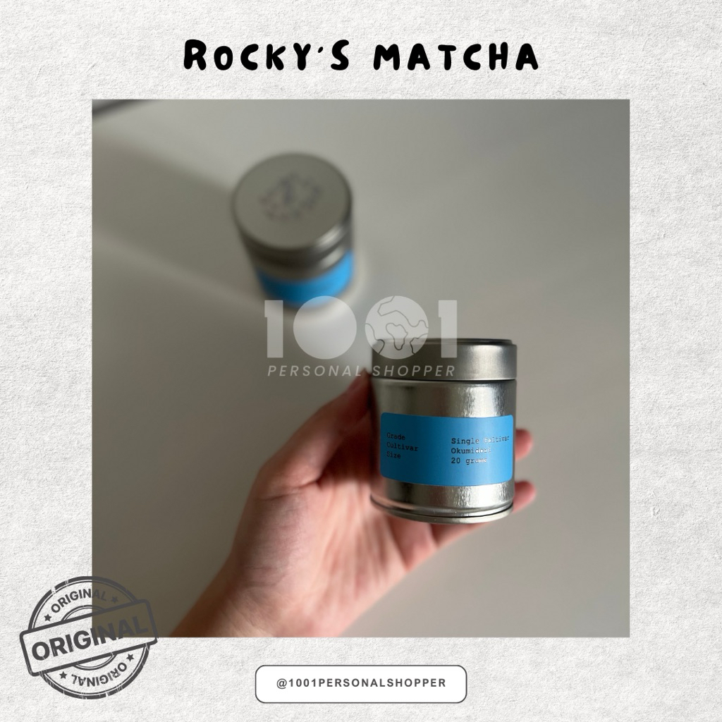 [READY & PO] Rocky’s Matcha | Ceremonial | Okumidori