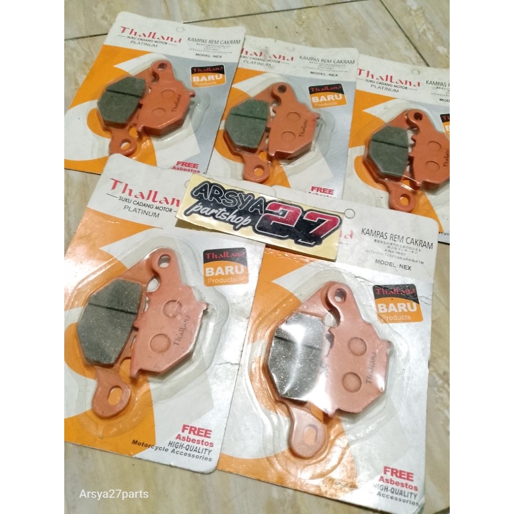kampas cakram Dispad suzuki NEX / Kampas Rem SUZUKI NEX THALLAND