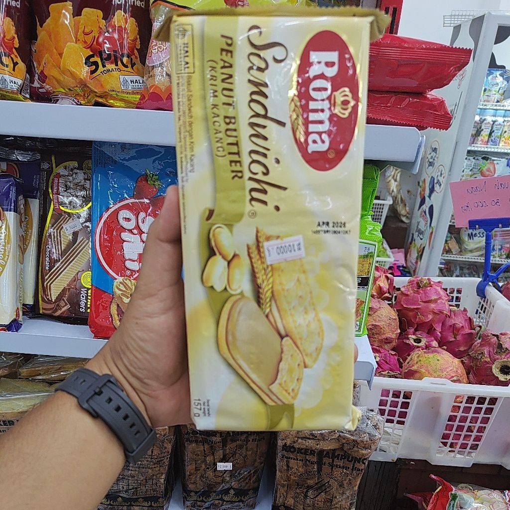 

ROMA SANDWICH PEANUT BUTTER 157GR