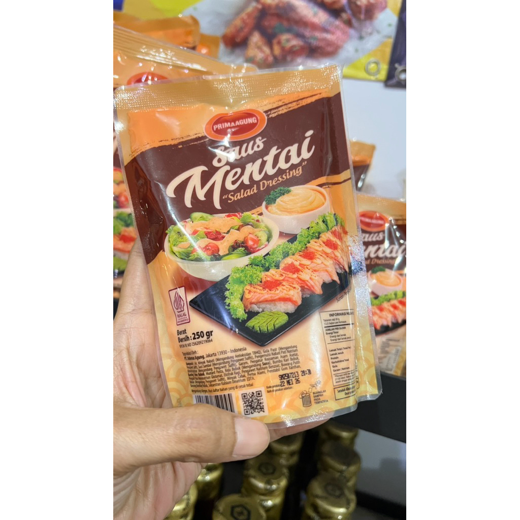 

Saos Mentai Prima Agung 250 gram