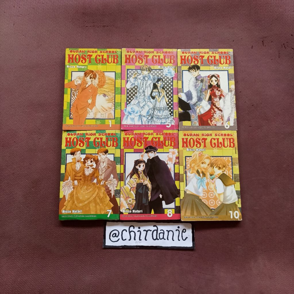 Komik Cabutan OURAN HIGH SCHOOL HOST CLUB - Bisco Hatori