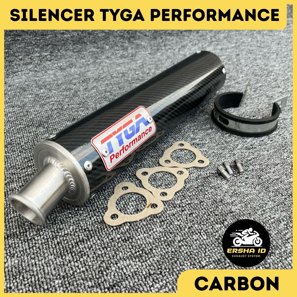 Silencer Knalpot Tyga Performance Carbon Ninja R RR SS Fiz R RX King 2tak