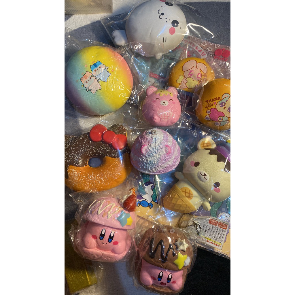 update sales squishy licensed(ibloom, sanrio, poli, chigiri, cutie creative, momocuppy, punimaru)