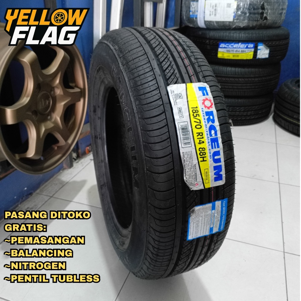 Ban Mobil Standar Toyota Avanza Ring 14 Merk Forceum Ecosa Ukuran 185 70 R14 Xenia Evalia Calya DLL