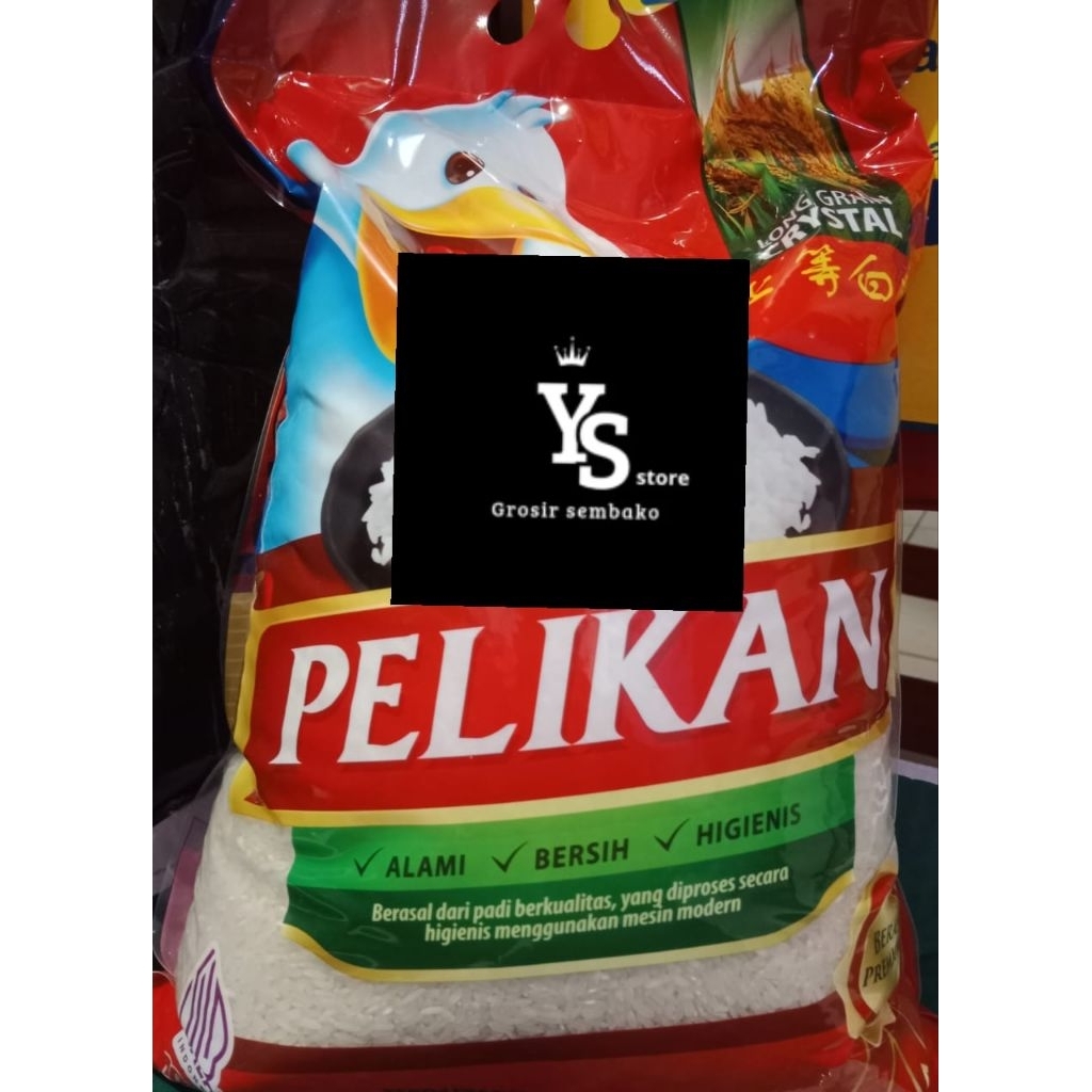 

Beras Pelikan 5kg