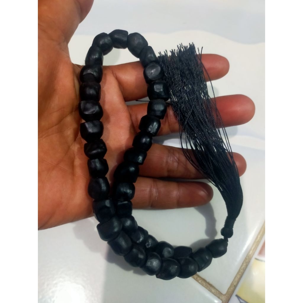 tasbih 33 butir asli biji pisang pidak sunan bonang/ tasbih karomah wali songo/tasbih bonang tasbih 